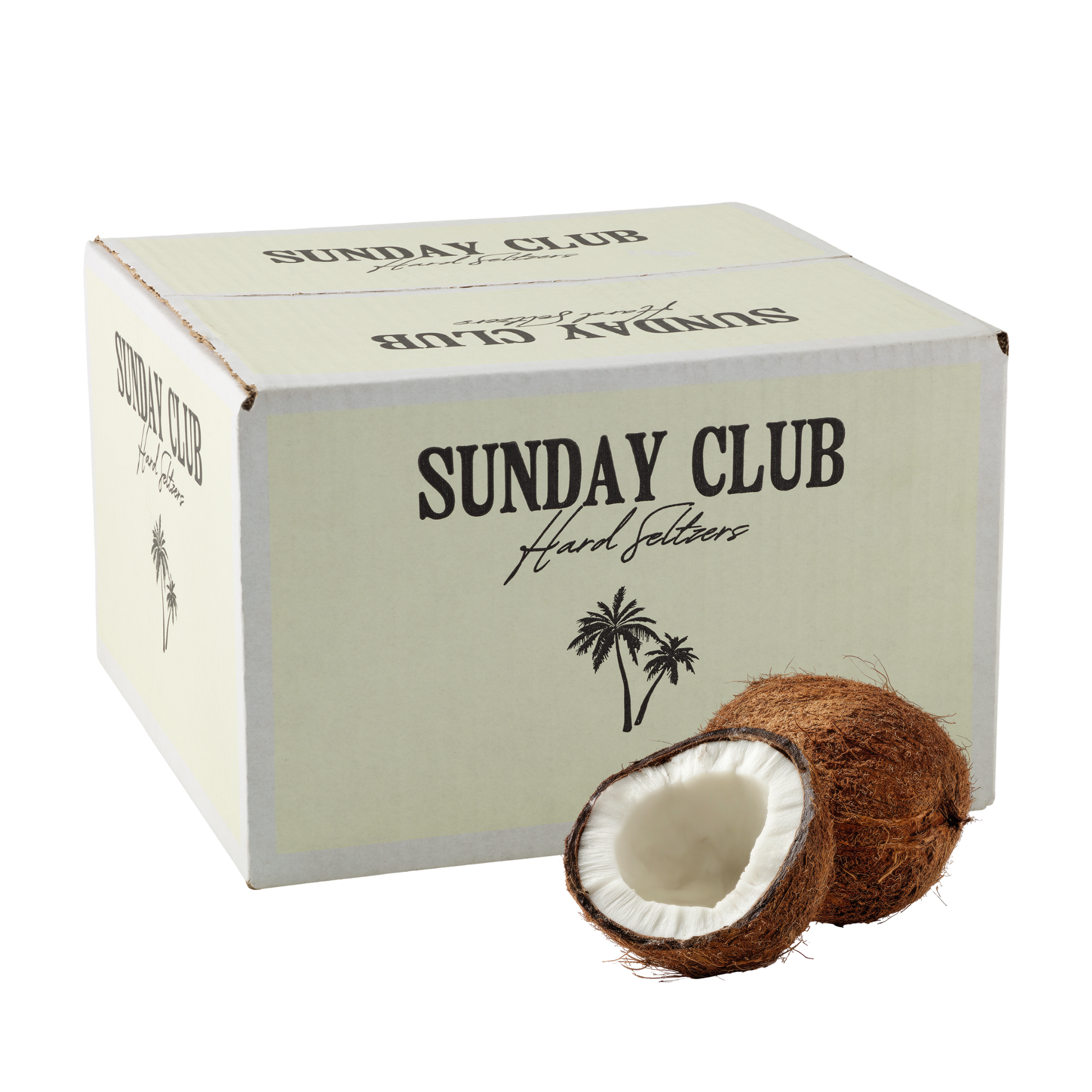 Straight Up Coconut Water Seltzer 16 Carton