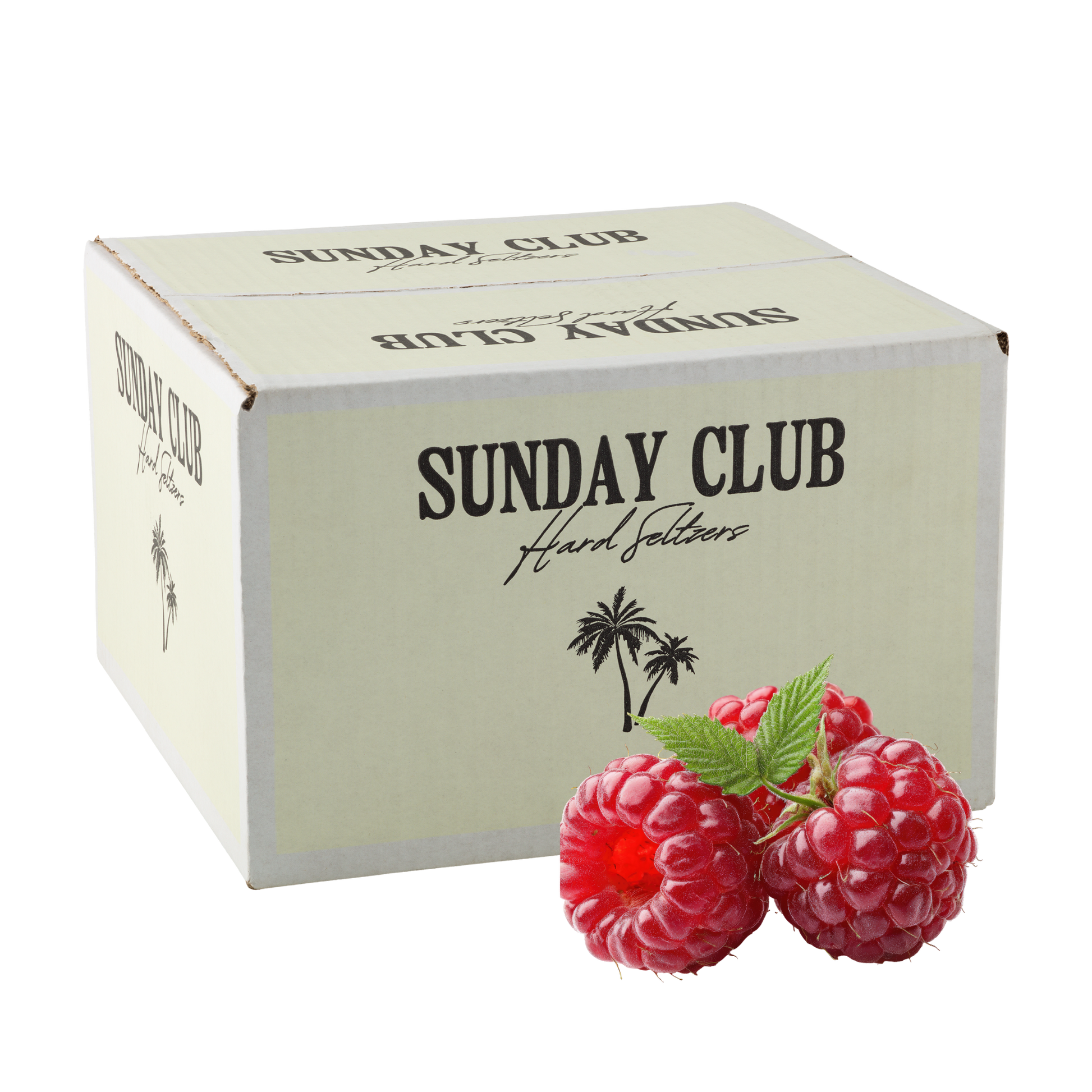 Raspberry Coconut Water Seltzer 16 Pack